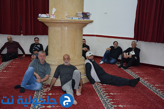 حفل لتوديع حجاج بيت الله الحرام في جلجولية